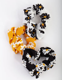 Fabric Mini Daisy Pack Scrunchie - link has visual effect only