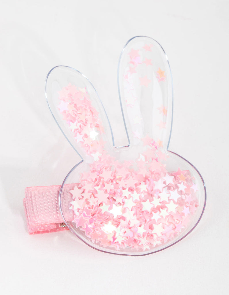 Kids Plastic Shaker Bunny Pack Clip
