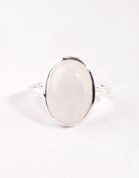 Sterling Silver Semi Precious Ring - link has visual effect only