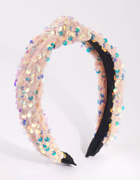Kids Sequin Knot Headband - link has visual effect only