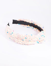 Kids Sequin Knot Headband - link has visual effect only