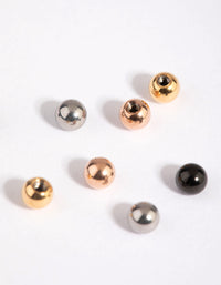 Mixed Surgical Steel Barbell Ball Replacements - link has visual effect only