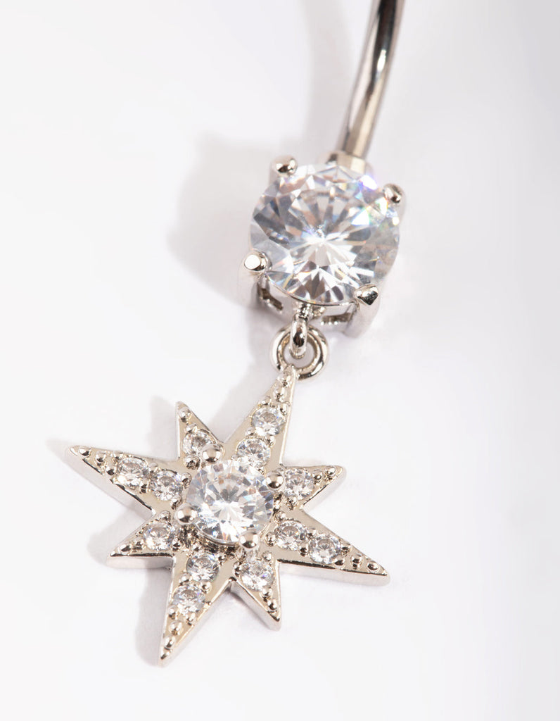 Titanium Star Belly Bar