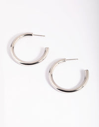 Surgical Steel Hoop Earrings - link has visual effect only