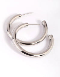 Surgical Steel Hoop Earrings - link has visual effect only
