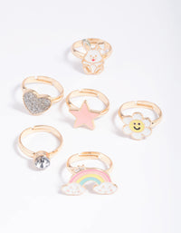 Kids Bunny Magic Ring 6-Pack - link has visual effect only