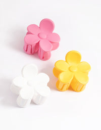 90s Mini Daisy Hair Claw Clips Pack - link has visual effect only