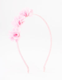 Kids Side Flower Petal Headband - link has visual effect only