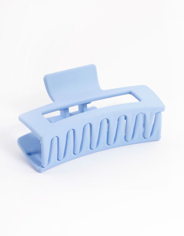 Blue Coated Small Box Claw Clip