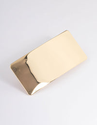 Gold Barrette Hair Clip - link has visual effect only