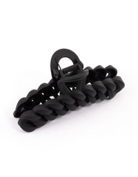 Black Chain Cut Out Hair Claw Clip - link has visual effect only