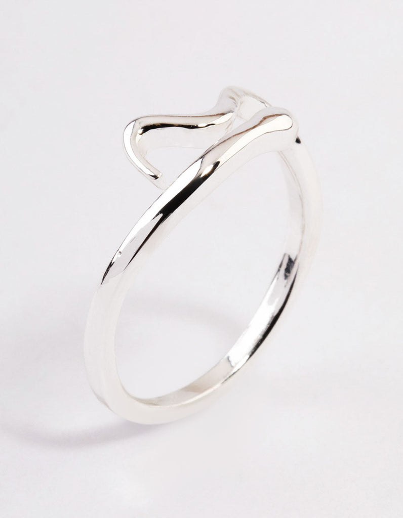 Silver Plated Mini Snake Ring