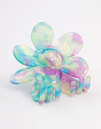 Plastic Statement Flower Claw Clip - link has visual effect only