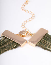 Gold Drape Cupchain Necklace - link has visual effect only