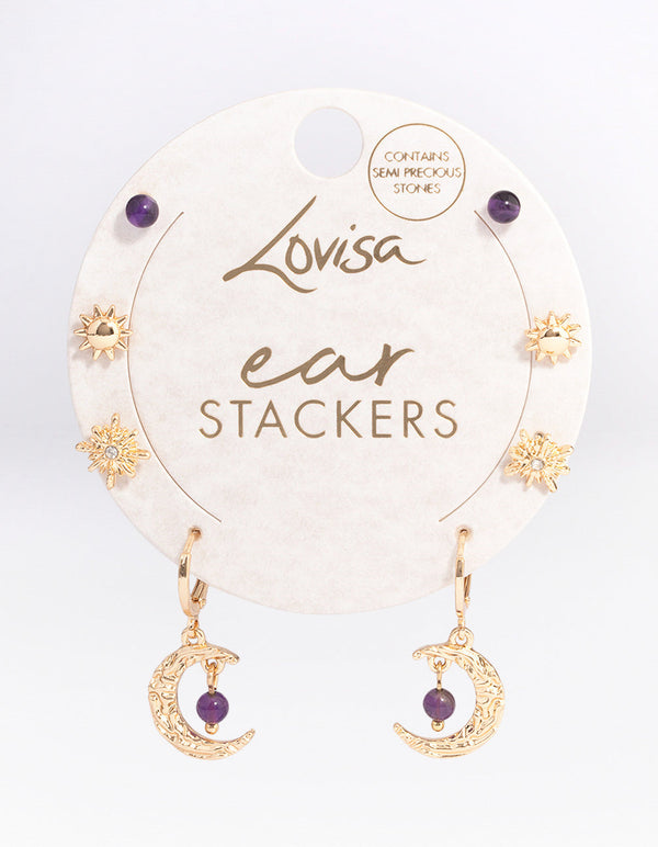 Lovisa' EARRINGS GOLD - Stainless Steel - Notbranded