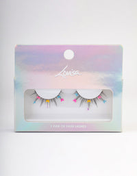 Black Butterfly False Eyelashes - link has visual effect only