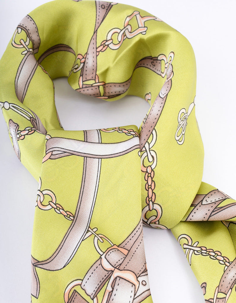 Fabric Chain Link Scarf