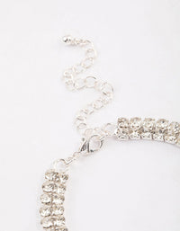 Silver Diamante Cupchain Statement Anklet Pack - link has visual effect only