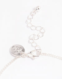 Silver Star & Heart Dainty Chain Bracelet Pack - link has visual effect only