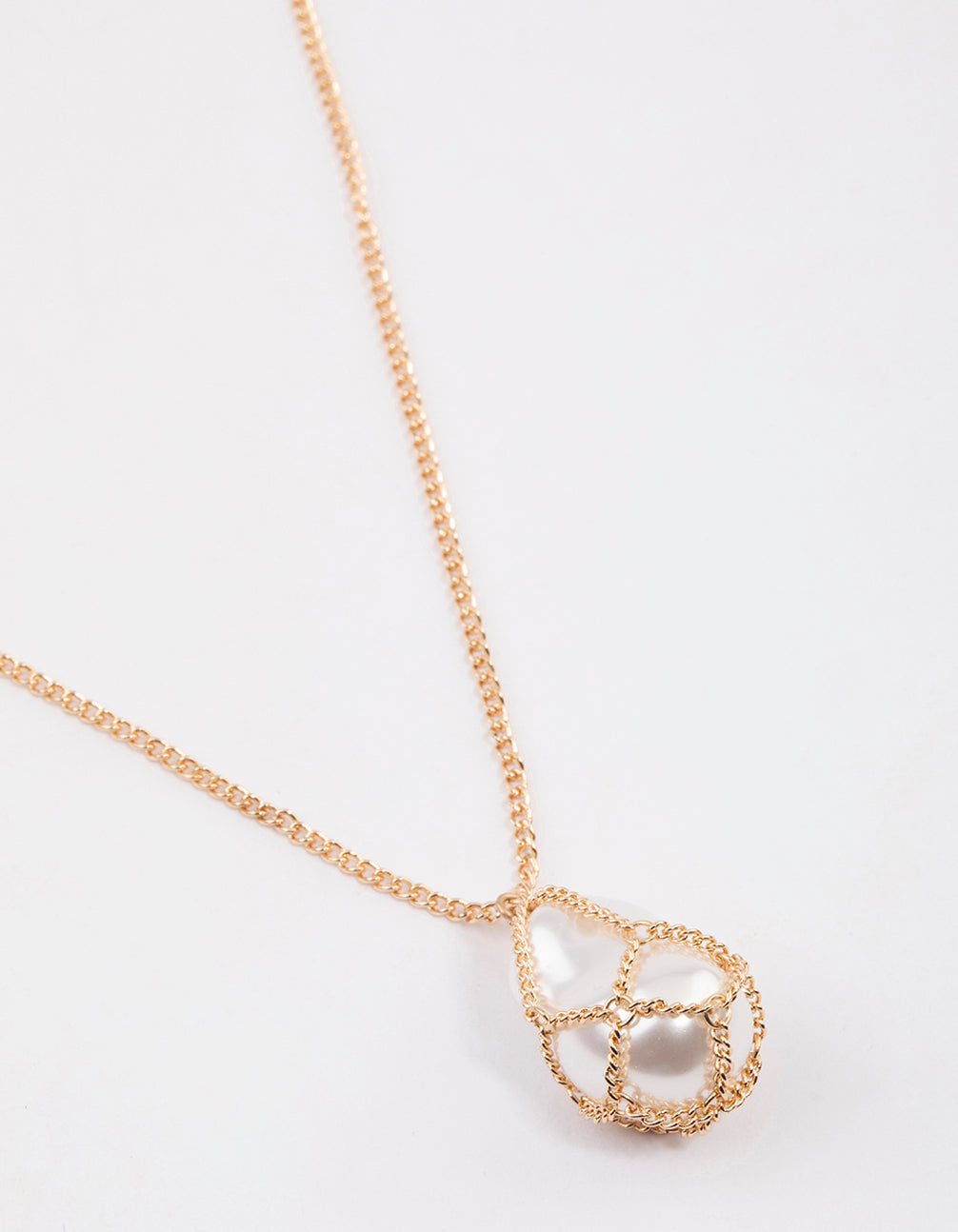 Rose Gold Diamante Adjustable Chain Necklace - Lovisa