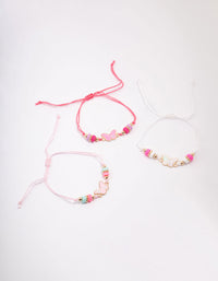 Kids Mixed Butterfly Bracelet 3-Pack - link has visual effect only