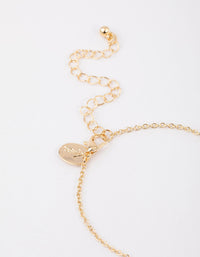 Gold & Silver Open Heart Bestie Necklace Pack - link has visual effect only