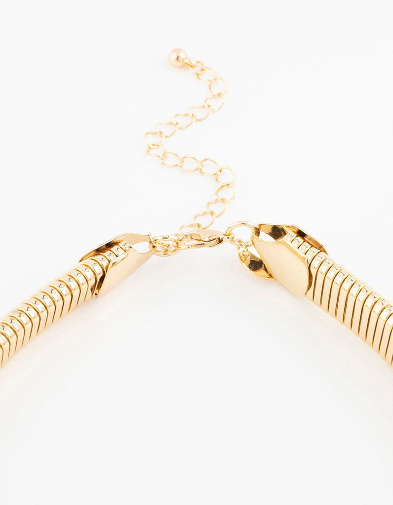 Gold Plated Chunky Snake Chain