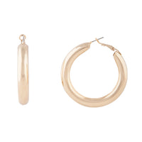 Gold Chunky Hoop Earrings - link has visual effect only